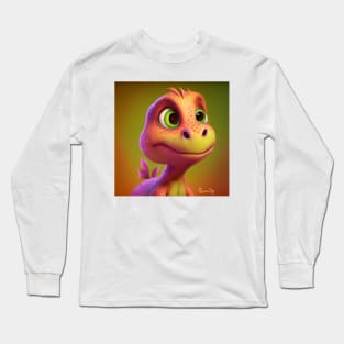 Baby Dinosaur Dino Bambino - Emily Long Sleeve T-Shirt